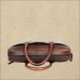 17" Leather Portfolio Bag - Office Bag - Briefcase Bag